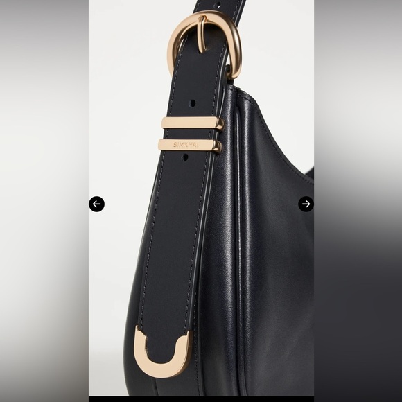 Chic Black Shoulder Bag by SIMKHAI - Picture 3 of 7
